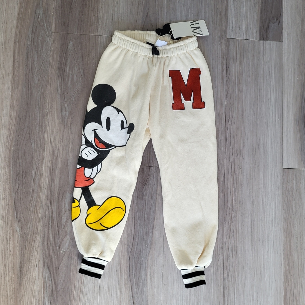 Zara Kids  Disney Project Joggers NWT.